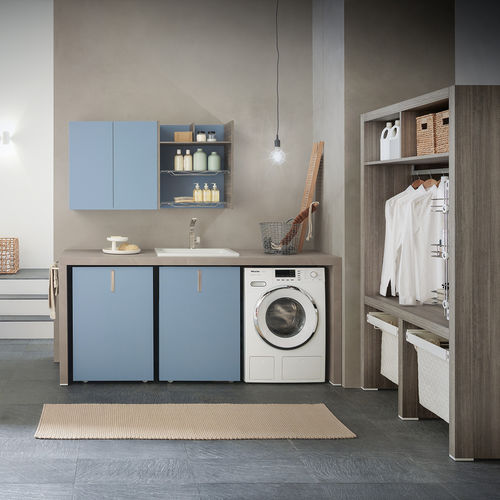 ランドリーキャビネット - COMPOSIZIONE 1 - AZZURRA ARREDOBAGNO