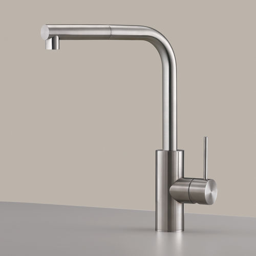 カウンタートップ混合水栓 - MIL205 - CEADESIGN - 機械式 / ステンレススチール製 / 屋内用