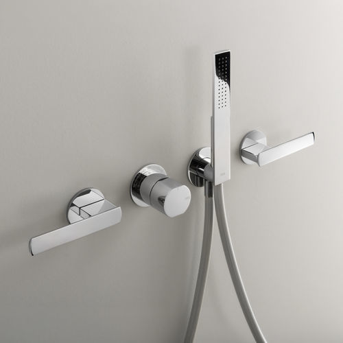 シャワー用ダブルハンドル混合水栓 - AYL35 - CEADESIGN - 壁取り付け式 / 組み込み式 / サーモスタット