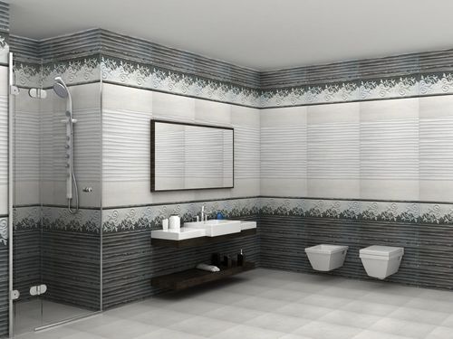 セラミック製タイル - ATHENA - CLEOPATRA GROUP - 3D / 光沢 / 屋内用