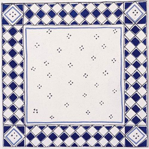 セラミック製タイル - ETRUSCA BLU - DE MAIO FRANCESCO - 屋内用 / 壁面 / 床