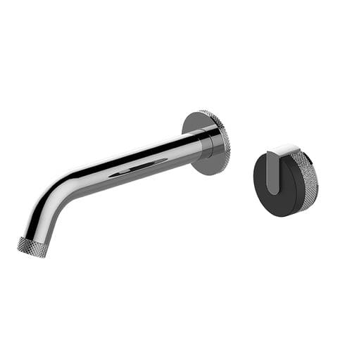 洗面器用混合水栓 - E-11536-T - GRAFF - 壁取り付け式 / クロムメッキ金属 / バスルーム用