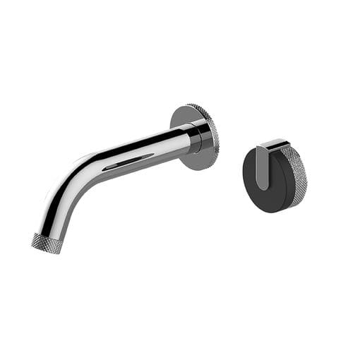 洗面器用混合水栓 - E-11535 - GRAFF - 壁取り付け式 / クロムメッキ金属 / バスルーム用