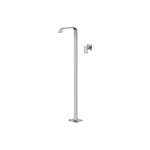 洗面器用混合水栓 - E-3615-LM36W-T - GRAFF - 床置き / クロムメッキ金属 / バスルーム用