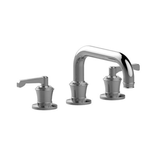 浴槽用ダブルハンドル混合水栓 - E-11650-LM60B - GRAFF - カウンタートップ / クロムメッキ金属 / バスルーム用