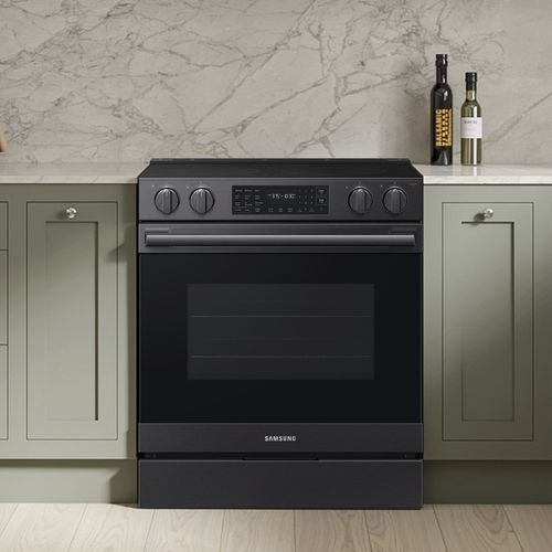 電動式オーブン付きコンロ - NSE80H63SEAA - SAMSUNG Home Appliances - 5口 / 1口 / 手洗い