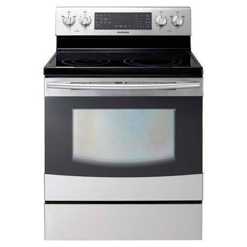 電動式オーブン付きコンロ - NE595R1ABSR/AA - SAMSUNG Home Appliances - スチーム洗浄