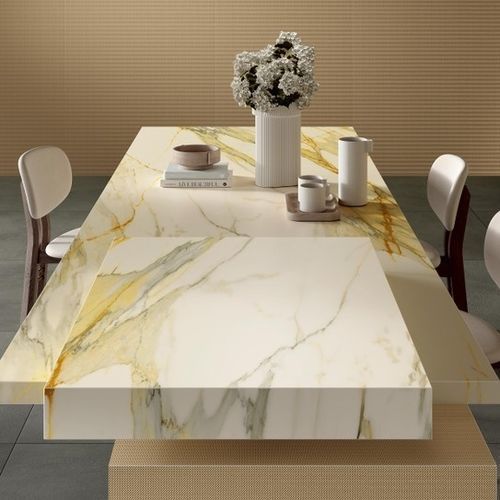 壁用板石 - CALACATTA MEDICEO BOOK MATCH LUCIDATO - LAMINAM - 床用 / 屋内用 / 調理台用