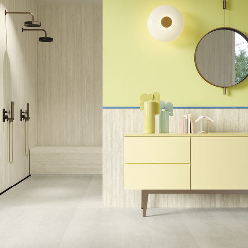 屋内用パネル - TRAVERTINO BIANCO RAIN - LAMINAM - 壁用 / 天井用 / 通気ファサード用