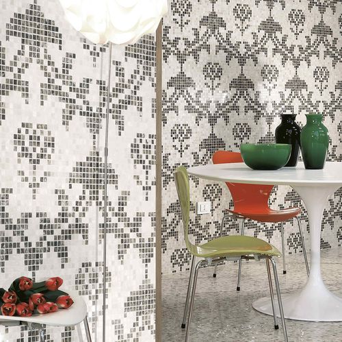 大理石モザイク - ARTISTIC : DAMSCO PIXEL - LITHOS MOSAICO ITALIA - テクスチャード仕上げ / 屋内用 / 床