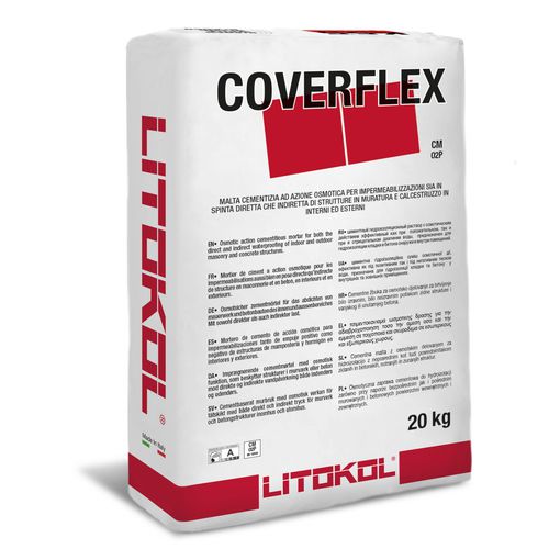 防水モルタル - COVERFLEX - LITOKOL - コンクリート用 / 石工事用 / 舗装スクリード用
