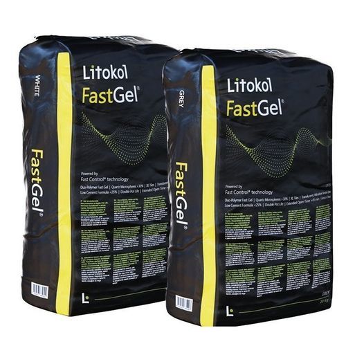 舗装スクリード用モルタル接着剤 - FASTGEL&reg; - LITOKOL - タイル用 / 石材用 / 大理石用