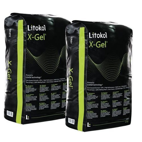 舗装スクリード用モルタル接着剤 - X-GEL&reg; - LITOKOL - タイル用 / 壁用 / ポリマー