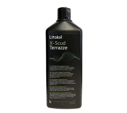 水性撥水処理 - X-SCUD TERRAZZE - LITOKOL - UV耐性