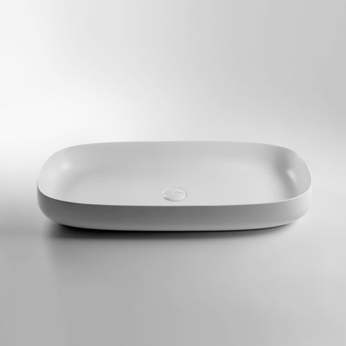 カウンタートップ型洗面器 - SEED H13 - VALDAMA - セラミック製 / 現代風