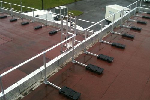 アルミニウム手すり - VECTACO® STRAIGHT FREE STANDING GUARDRAIL - ALSOLU  - 柵型 / 屋外用 / バルコニー用