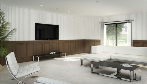 屋内用装飾パネル - HILTON - MUR design - 壁取り付け式 / リサイクル素材を使用 / 木製