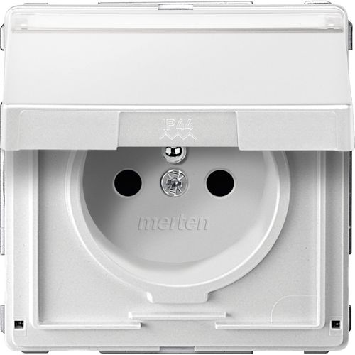 電流コンセント - Aquadesign - SCHNEIDER ELECTRIC - 壁取り付け式 / はめ込み式 / ポリカーボネート製