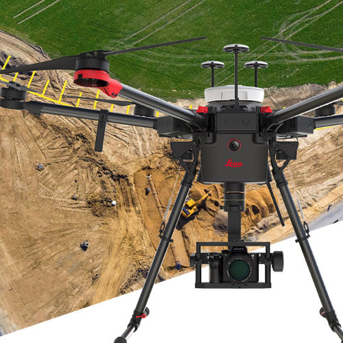 回転翼式無人操縦機 - AIBOT CX - LEICA PRECISION TOOLS BY LEICA GEOSYSTEMS  - クアッドローター / マッピング / 検査用