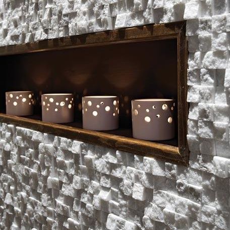 天然石タイル - CERAMAT LEVANTE S.L (PIERRES DU MONDE)  - 3D / 屋内用 / バスルーム用
