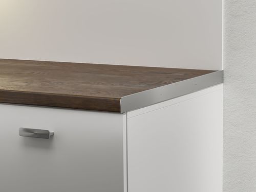 アルマイト処理されたアルミ製エッジトリム - DÖLLKEN Profiles GmbH - 家具用 / 屋内用 / 薄板
