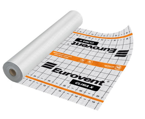 ポリプロピレン製防湿材 - EUROVENT® CLIMA X - EUROVENT - EUROSYSTEM POLSKA - 自己粘着性