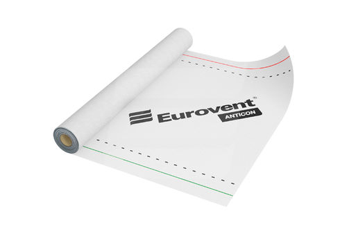 絶縁体防水シート - EUROVENT® ANTICON - EUROVENT - EUROSYSTEM POLSKA - 屋根用 / ロール状 / ポリマー