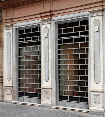 店用金属製シャッター - BRICK - FLEXIDOOR SA
