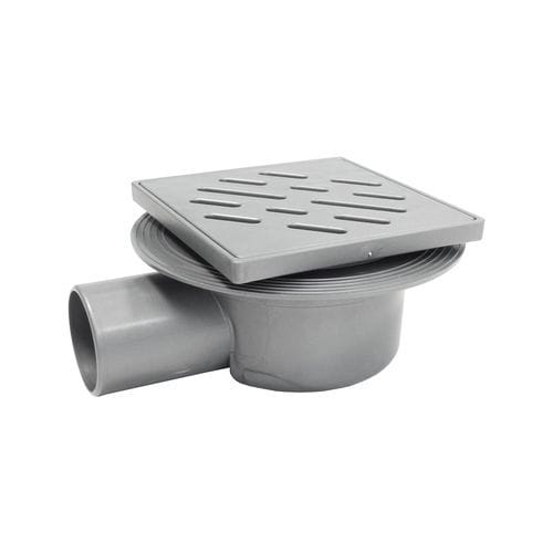 ABS樹脂製排水口 - CH10TEL-01 - STAMPLAST SRL - シャワー用 / グリル付き / 四角形