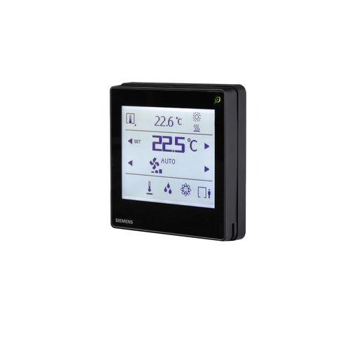 ホームオートメーション用タッチパネル - QMX3.P38H-BSC - SIEMENS Building Technology - モニタリング / 壁取り付け式 / 組み込み型