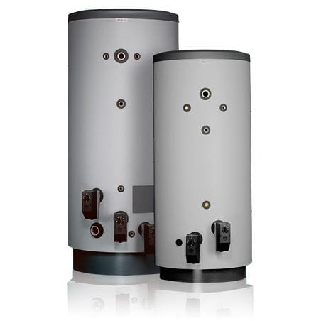 電動式熱湯シリンダー - EKS  - NIBE Energy Systems - スタンド式 / 産業用 / 熱交換器付き