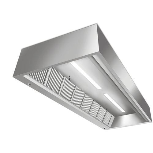 壁取り付け式レンジフード - X-CYCLONE® EVS-W-SERIES - Rentschler REVEN Lüftungssysteme GmbH - 業務用 / 埋込照明付き