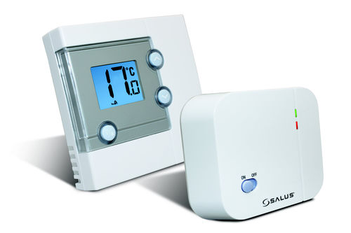 暖房用サーモスタット - RT300RF - Salus Controls GmbH - 室温 / グレー / ワイヤレス