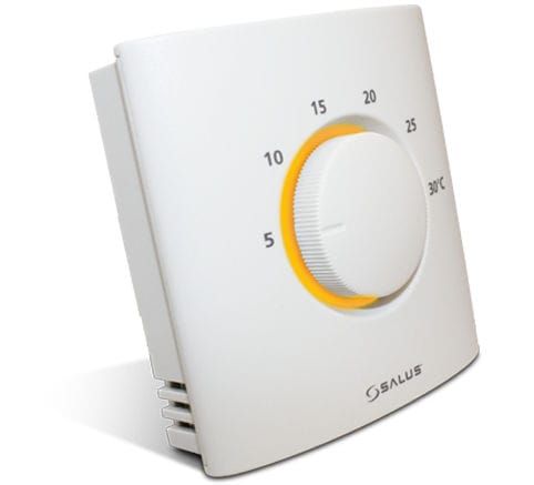 床暖房用サーモスタット - ERT20 - Salus Controls GmbH - 室温 / 壁かけ式 / 白色