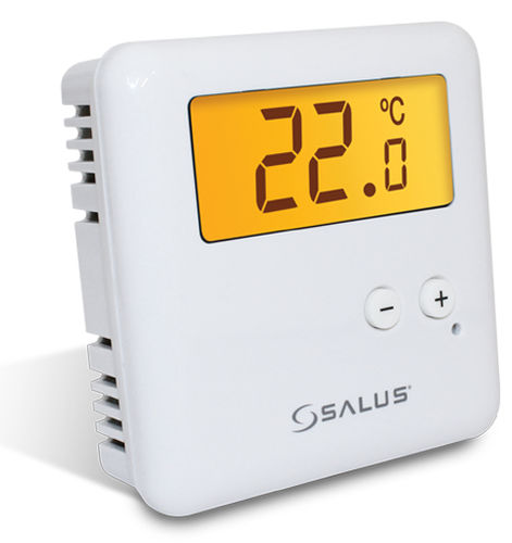 床暖房用サーモスタット - ERT32 - Salus Controls GmbH - 室温 / 壁かけ式 / 白色