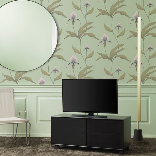 現代風テレビキャビネット - SL12 - Montana Furniture - ローボード / キャスター付 / ラッカー塗装MDF