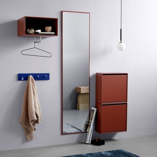 壁かけ式鏡 - LIKE - Montana Furniture - 現代風 / 長方形 / ラッカー塗装MDF