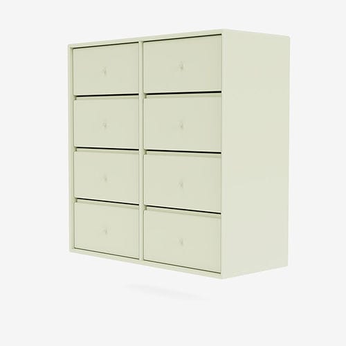 壁取り付け式チェスト - 1225 - Montana Furniture - 現代風 / ラッカー塗装MDF / 長方形