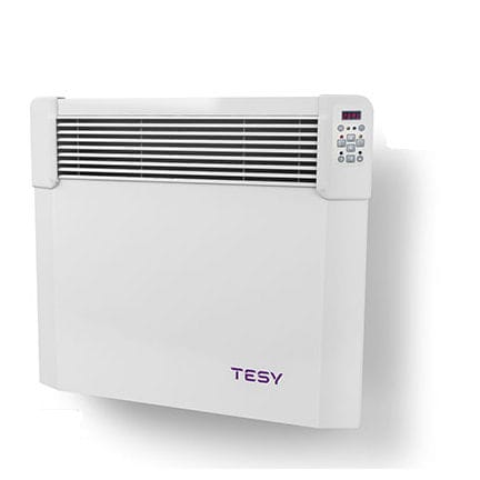 電動式コンベクター - CN04 050 EIS CLOUD W - TESY Ltd. - 現代風 / 金属製 / 壁取り付け式