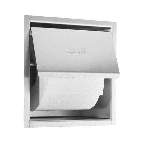 組み込み式トイレットロール紙保持具 - WP157 - ERNST WAGNER GmbH & Co. KG - ステンレス製 / 光沢 / サテン