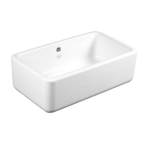 カウンタートップ型洗面器 - BUTLER 800 - Windsor Bathroom Company - セラミック製 / 長方形 / 現代風