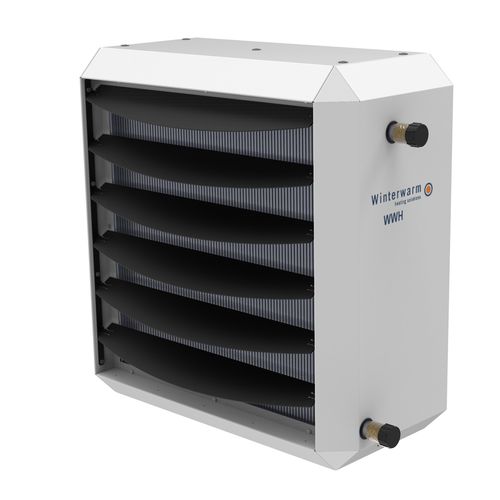 お湯エアヒーター - WWH 235 - Winterwarm Heating Solutions BV - 天井取付け / 吊り下げ式 / 壁取り付け式