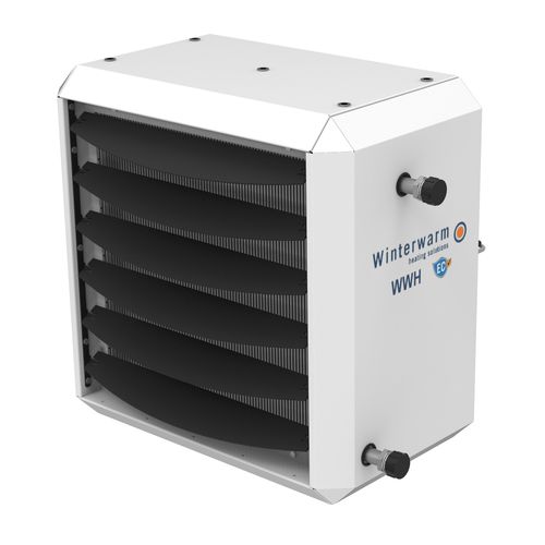 お湯エアヒーター - WWH 115 EC - Winterwarm Heating Solutions BV - 吊り下げ式 / 天井取付け / 壁取り付け式