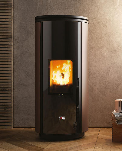 ぺレットストーブ - ELEGANT HERMETIC - COLA GF WÄRMETECHNIK - 0 - 5 kW / 5 kW...10 kW / 現代風