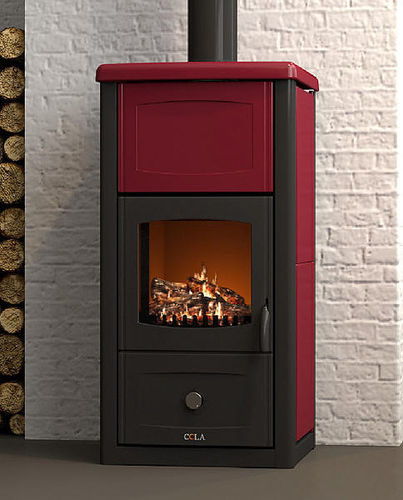 薪ストーブ - ARIANNA - COLA GF WÄRMETECHNIK - 10 kW...20 kW / 現代風 / 鋳鉄製