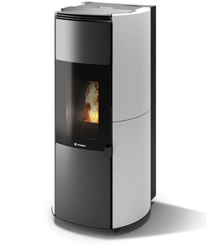 ぺレットストーブ - ARIANNA 12 PLUS - CS THERMOS S.R.L. - バイオマス / 0 - 5 kW / 10 kW...20 kW