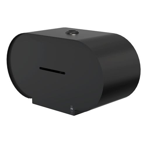 壁取り付け式トイレットペーパーホルダー - 3375 - DAN DRYER A/S - スチール製 / ダブルロール / 業務用