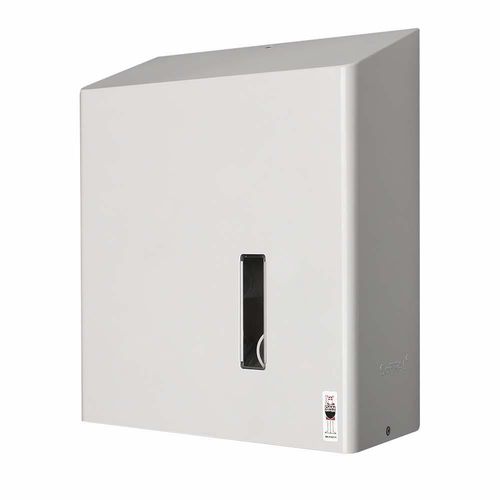 壁取り付け式トイレットロール紙保持具 - 1122 - DAN DRYER A/S - ステンレス製 / 業務用