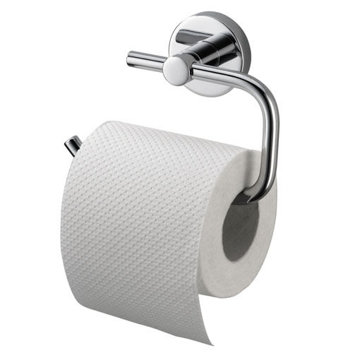 壁取り付け式トイレットロール紙保持具 - KOSMOS - HACEKA B.V. - ステンレス製 / 家庭用
