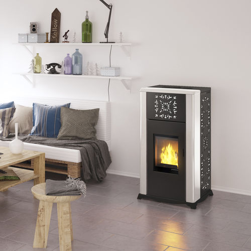 ぺレット給湯機能付きストーブ - MEISSA - Pasqualicchio - 10 kW...20 kW / 20 kW...50 kW / 多燃料